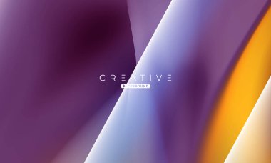 Soyut sıvı gradyan arkaplan. Sıvı renk karışımı. Mor ve Turuncu renk karışımı. Reklamlarınız için Modern Tasarım Şablonu, Banner, Poster, Kapak, Web, Broşür ve Broşür. Vektör Eps 10