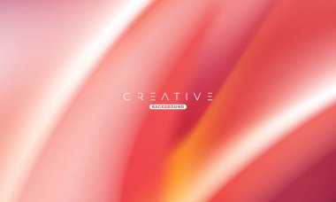 Soyut sıvı gradyan arkaplan. Sıvı renk karışımı. Kırmızı ve Turuncu renk karışımı. Reklamlarınız için Modern Tasarım Şablonu, Banner, Poster, Kapak, Web, Broşür ve Broşür. Vektör Eps 10