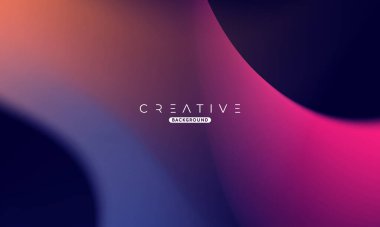 Soyut sıvı gradyan arkaplan. Sıvı renk karışımı. Pembe ve Turuncu renk karışımı. Reklamlarınız için Modern Tasarım Şablonu, Banner, Poster, Kapak, Web, Broşür ve Broşür. Vektör Eps 10