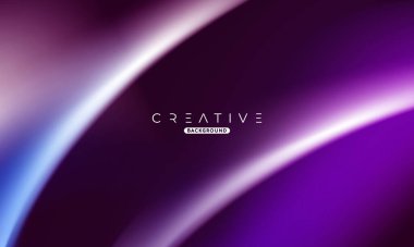 Soyut sıvı gradyan arkaplan. Sıvı renk karışımı. Mavi ve Mor renk karışımı. Reklamlarınız için Modern Tasarım Şablonu, Banner, Poster, Kapak, Web, Broşür ve Broşür. Vektör Eps 10