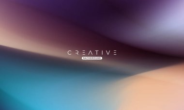 Soyut sıvı gradyan arkaplan. Sıvı renk karışımı. Turuncu ve Mavi Renk karışımı. Reklamlarınız için Modern Tasarım Şablonu, Banner, Poster, Kapak, Web, Broşür ve Broşür. Vektör Eps 10