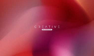 Soyut sıvı gradyan arkaplan. Sıvı renk karışımı. Kırmızı ve Mor renk karışımı. Reklamlarınız için Modern Tasarım Şablonu, Banner, Poster, Kapak, Web, Broşür ve Broşür. Vektör Eps 10