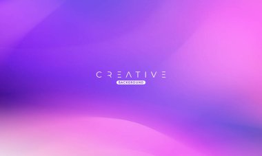 Soyut sıvı gradyan arkaplan. Sıvı renk karışımı. Mor renk karışımı. Reklamlarınız için Modern Tasarım Şablonu, Banner, Poster, Kapak, Web, Broşür ve Broşür. Vektör Eps 10