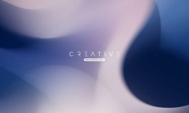 Soyut sıvı gradyan arkaplan. Sıvı renk karışımı. Mavi ve Beyaz Renk karışımı. Reklamlarınız için Modern Tasarım Şablonu, Banner, Poster, Kapak, Web, Broşür ve Broşür. Vektör Eps 10