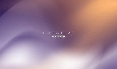 Soyut sıvı gradyan arkaplan. Sıvı renk karışımı. Beyaz ve Turuncu renk karışımı. Reklamlarınız için Modern Tasarım Şablonu, Banner, Poster, Kapak, Web, Broşür ve Broşür. Vektör Eps 10