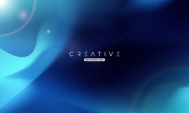 Soyut sıvı gradyan arkaplan. Sıvı renk karışımı. Mavi ve Siyah renk karışımı. Reklamlarınız için Modern Tasarım Şablonu, Banner, Poster, Kapak, Web, Broşür ve Broşür. Vektör Eps 10