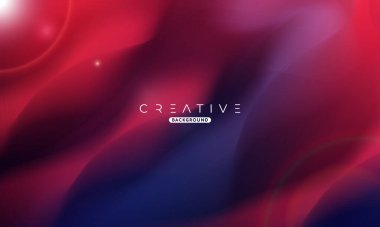 Soyut sıvı gradyan arkaplan. Sıvı renk karışımı. Kırmızı ve Mavi karışımı. Reklamlarınız için Modern Tasarım Şablonu, Banner, Poster, Kapak, Web, Broşür ve Broşür. Vektör Eps 10