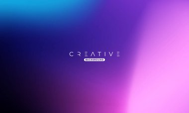 Soyut sıvı gradyan arkaplan. Sıvı renk karışımı. Mavi ve Mor renk karışımı. Reklamlarınız için Modern Tasarım Şablonu, Banner, Poster, Kapak, Web, Broşür ve Broşür. Vektör Eps 10