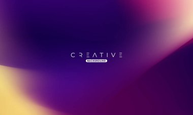 Soyut sıvı gradyan arkaplan. Sıvı renk karışımı. Mor ve Sarı Renk karışımı. Reklamlarınız için Modern Tasarım Şablonu, Banner, Poster, Kapak, Web, Broşür ve Broşür. Vektör Eps 10