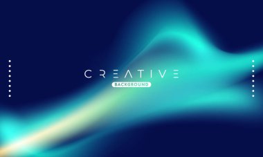 Soyut sıvı gradyan arkaplan. Sıvı renk karışımı. Mavi ve Sarı Renk karışımı. Reklamlarınız için Modern Tasarım Şablonu, Banner, Poster, Kapak, Web, Broşür ve Broşür. Vektör Eps 10