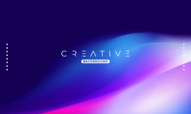 Soyut sıvı gradyan arkaplan. Sıvı renk karışımı. Mavi ve Pembe renkli harmanlanmış. Reklamlarınız için Modern Tasarım Şablonu, Banner, Poster, Kapak, Web, Broşür ve Broşür. Vektör Eps 10