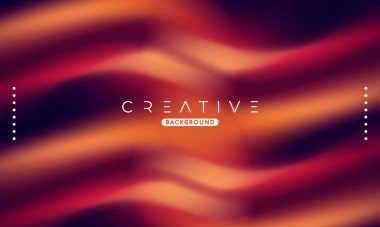 Soyut sıvı gradyan arkaplan. Sıvı renk karışımı. Turuncu canlı renk karışımı. Reklamlarınız için Modern Tasarım Şablonu, Banner, Poster, Kapak, Web, Broşür ve Broşür. Vektör Eps 10