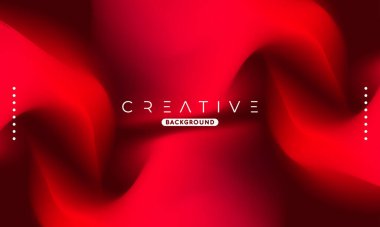Soyut sıvı gradyan arkaplan. Sıvı renk karışımı. Kırmızı canlı renk karışımı. Reklamlarınız için Modern Tasarım Şablonu, Banner, Poster, Kapak, Web, Broşür ve Broşür. Vektör Eps 10