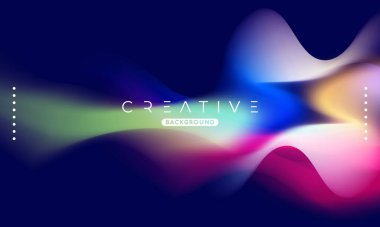 Soyut sıvı gradyan arkaplan. Sıvı renk karışımı. Renkli canlı renk karışımı. Reklamlarınız için Modern Tasarım Şablonu, Banner, Poster, Kapak, Web, Broşür ve Broşür. Vektör Eps 10