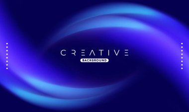 Soyut sıvı gradyan arkaplan. Sıvı renk karışımı. Siyah ve Mavi canlı renk karışımı. Reklamlarınız için Modern Tasarım Şablonu, Banner, Poster, Kapak, Web, Broşür ve Broşür. Vektör Eps 10