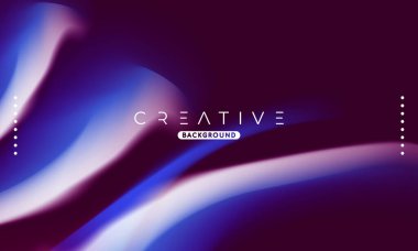 Soyut sıvı gradyan arkaplan. Sıvı renk karışımı. Mavi ve Beyaz Renk karışımı. Reklamlarınız için Modern Tasarım Şablonu, Banner, Poster, Kapak, Web, Broşür ve Broşür. Vektör Eps 10