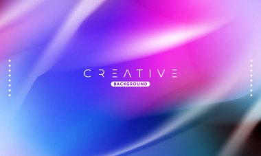 Soyut sıvı gradyan arkaplan. Sıvı renk karışımı. Renkli canlı renk karışımı. Reklamlarınız için Modern Tasarım Şablonu, Banner, Poster, Kapak, Web, Broşür ve Broşür. Vektör Eps 10