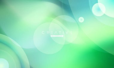 Soyut sıvı gradyan arkaplan. Sıvı renk karışımı. Yeşil canlı renk karışımı. Reklamlarınız için Modern Tasarım Şablonu, Banner, Poster, Kapak, Web, Broşür ve Broşür. Vektör Eps 10