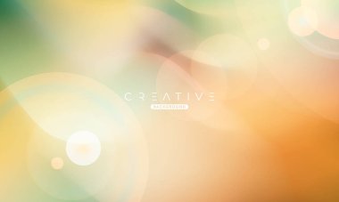 Soyut sıvı gradyan arkaplan. Sıvı renk karışımı. Turuncu ve Yeşil canlı renk karışımı. Reklamlarınız için Modern Tasarım Şablonu, Banner, Poster, Kapak, Web, Broşür ve Broşür. Vektör Eps 10