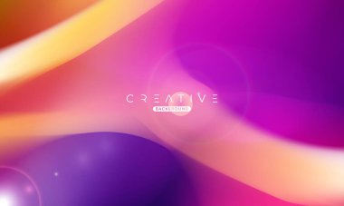 Soyut sıvı gradyan arkaplan. Sıvı renk karışımı. Renkli canlı renk karışımı. Reklamlarınız için Modern Tasarım Şablonu, Banner, Poster, Kapak, Web, Broşür ve Broşür. Vektör Eps 10