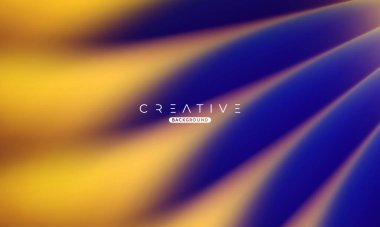 Soyut sıvı gradyan arkaplan. Sıvı renk karışımı. Altın ve Mavi canlı renk karışımı. Reklamlarınız için Modern Tasarım Şablonu, Banner, Poster, Kapak, Web, Broşür ve Broşür. Vektör Eps 10