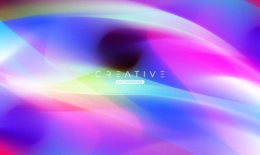 Soyut sıvı gradyan arkaplan. Sıvı renk karışımı. Renkli renk karışımı. Reklamlarınız için Modern Tasarım Şablonu, Banner, Poster, Kapak, Web, Broşür ve Broşür. Vektör Eps 10