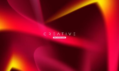 Soyut sıvı gradyan arkaplan. Sıvı renk karışımı. Kırmızı ve sarı renk karışımı. Reklamlarınız için Modern Tasarım Şablonu, Banner, Poster, Kapak, Web, Broşür ve Broşür. Vektör Eps 10