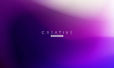 Soyut sıvı gradyan arkaplan. Sıvı renk karışımı. Mavi ve Mor renk karışımı. Reklamlarınız için Modern Tasarım Şablonu, Banner, Poster, Kapak, Web, Broşür ve Broşür. Vektör Eps 10