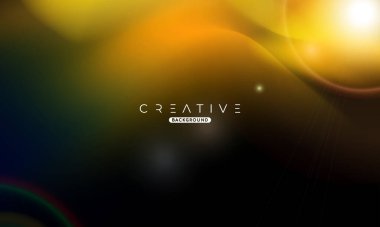 Soyut sıvı gradyan arkaplan. Sıvı renk karışımı. Turuncu ve Siyah Renk karışımı. Reklamlarınız için Modern Tasarım Şablonu, Banner, Poster, Kapak, Web, Broşür ve Broşür. Vektör Eps 10