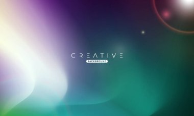 Soyut sıvı gradyan arkaplan. Sıvı renk karışımı. Yeşil ve Mor renk karışımı. Reklamlarınız için Modern Tasarım Şablonu, Banner, Poster, Kapak, Web, Broşür ve Broşür. Vektör Eps 10