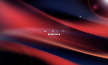 Soyut sıvı gradyan arkaplan. Sıvı renk karışımı. Kırmızı ve Mavi karışımı. Reklamlarınız için Modern Tasarım Şablonu, Banner, Poster, Kapak, Web, Broşür ve Broşür. Vektör Eps 10