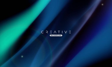 Soyut sıvı gradyan arkaplan. Sıvı renk karışımı. Mavi ve Yeşil Renk karışımı. Reklamlarınız için Modern Tasarım Şablonu, Banner, Poster, Kapak, Web, Broşür ve Broşür. Vektör Eps 10