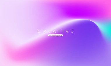 Soyut sıvı gradyan arkaplan. Sıvı renk karışımı. Mor canlı renk karışımı. Reklamınız için Modern Tasarım Şablonu, Poster, Kapak, Web sayfası, Broşür ve Broşür. Vektör Eps 10