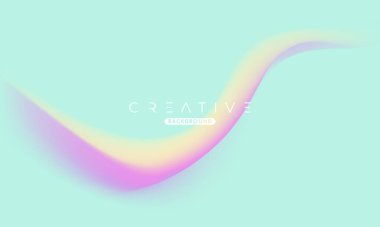 Soyut sıvı gradyan arkaplan. Sıvı renk karışımı. Mor ve yeşil pastel renklerin karışımı. Reklamınız için Modern Tasarım Şablonu, Poster, Kapak, Web sayfası, Broşür ve Broşür. Vektör Eps 10