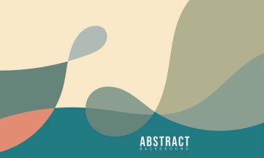 Renkli 70 'lerin Soyut Akışkan ve Geometrik Arkaplanı Memphis Stili Satış Bayrağı Pazarlamanız İçin. Vektör Eps 10