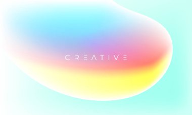 Satılık Bayrak Pazarlama, Poster, Kapak, Sayfa ve Daha Fazla İçin Modern Akışkan Soyut Arkaplan Yumuşak Renkli Örgü Rengi. Vektör Eps 10