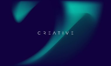 Satılık Bayrak Pazarlama, Poster, Kapak, Sayfa ve Fazlası İçin Yeşil Renk Gradyan Örgü Rengi ile Modern Akışkan Özgeçmişi. Vektör Eps 10