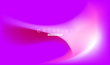 Soyut sıvı gradyan arkaplan. Sıvı renk karışımı. Mor canlı renk karışımı. Reklamınız için Modern Tasarım Şablonu, Poster, Kapak, Web sayfası, Broşür ve Broşür. Vektör Eps 10