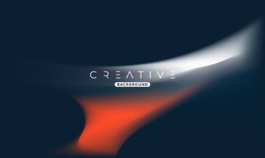 Soyut sıvı gradyan arkaplan. Sıvı renk karışımı. Siyah ve turuncu renkli harmanlanmış. Reklamınız için Modern Tasarım Şablonu, Poster, Kapak, Web sayfası, Broşür ve Broşür. Vektör Eps 10