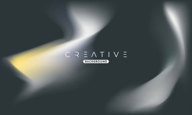 Soyut sıvı gradyan arkaplan. Sıvı renk karışımı. Siyah ve beyaz canlı renk karışımı. Reklamınız için Modern Tasarım Şablonu, Poster, Kapak, Web sayfası, Broşür ve Broşür. Vektör Eps 10