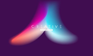 Soyut sıvı gradyan arkaplan. Sıvı renk karışımı. Mavi ve kırmızı renkli harmanlanmış. Reklamınız için Modern Tasarım Şablonu, Poster, Kapak, Web sayfası, Broşür ve Broşür. Vektör Eps 10