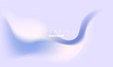 Soyut sıvı gradyan arkaplan. Sıvı renk karışımı. Mavi canlı renk karışımı. Reklamınız için Modern Tasarım Şablonu, Poster, Kapak, Web sayfası, Broşür ve Broşür. Vektör Eps 10