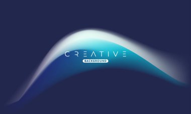 Soyut sıvı gradyan arkaplan. Sıvı renk karışımı. Mavi ve beyaz canlı renk karışımı. Reklamınız için Modern Tasarım Şablonu, Poster, Kapak, Web sayfası, Broşür ve Broşür. Vektör Eps 10