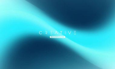 Soyut sıvı gradyan arkaplan. Sıvı renk karışımı. Mavi ve Turuncu renk karışımı. Reklamlarınız için Modern Tasarım Şablonu, Banner, Poster, Kapak, Web Sitesi, Broşür ve Broşür. Vektör Eps 10