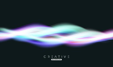 Soyut sıvı gradyan arkaplan. Sıvı renk karışımı. Mavi ve Turuncu renk karışımı. Reklamlarınız için Modern Tasarım Şablonu, Banner, Poster, Kapak, Web Sitesi, Broşür ve Broşür. Vektör Eps 10