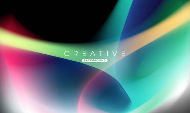 Soyut sıvı gradyan arkaplan. Sıvı renk karışımı. Mavi ve Turuncu renk karışımı. Reklamlarınız için Modern Tasarım Şablonu, Banner, Poster, Kapak, Web Sitesi, Broşür ve Broşür. Vektör Eps 10