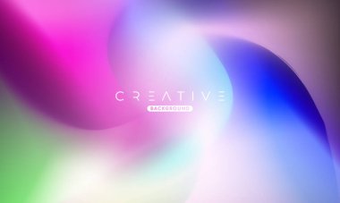 Soyut sıvı gradyan arkaplan. Sıvı renk karışımı. Mavi ve Turuncu renk karışımı. Reklamlarınız için Modern Tasarım Şablonu, Banner, Poster, Kapak, Web Sitesi, Broşür ve Broşür. Vektör Eps 10