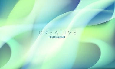 Soyut sıvı gradyan arkaplan. Sıvı renk karışımı. Mavi ve Turuncu renk karışımı. Reklamlarınız için Modern Tasarım Şablonu, Banner, Poster, Kapak, Web Sitesi, Broşür ve Broşür. Vektör Eps 10