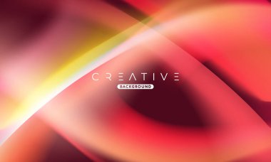 Soyut sıvı gradyan arkaplan. Sıvı renk karışımı. Mavi ve Turuncu renk karışımı. Reklamlarınız için Modern Tasarım Şablonu, Banner, Poster, Kapak, Web Sitesi, Broşür ve Broşür. Vektör Eps 10