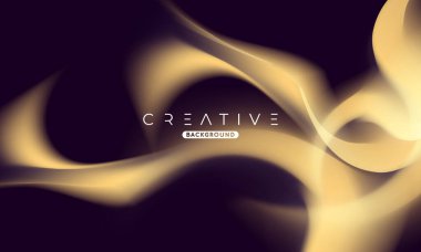 Soyut sıvı gradyan arkaplan. Sıvı renk karışımı. Mavi ve Turuncu renk karışımı. Reklamlarınız için Modern Tasarım Şablonu, Banner, Poster, Kapak, Web Sitesi, Broşür ve Broşür. Vektör Eps 10